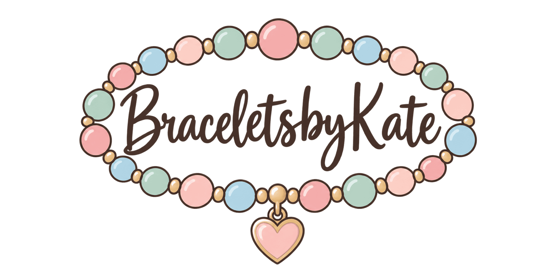 BraceletsbyKate logo with the Simply Original Designs tagline